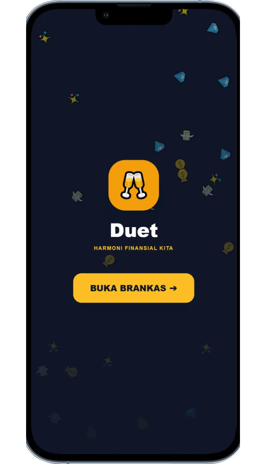 DUET - Aplikasi Keuangan Suami Istri slide 1